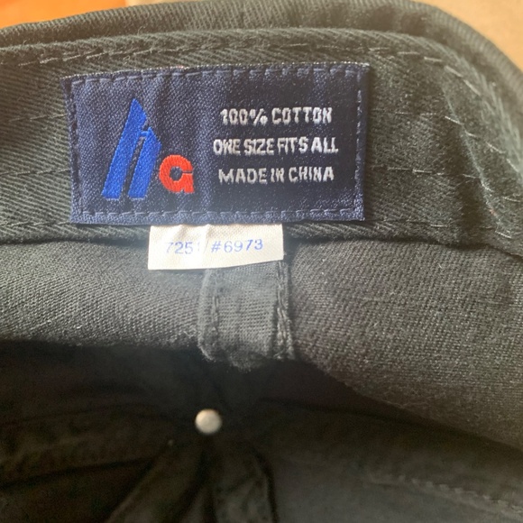 Punta Cana Black/White/Gold Hat - Picture 4 of 4